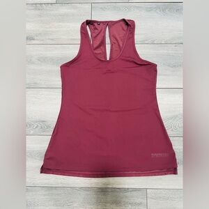Gymshark Women's Maroon Tank Top